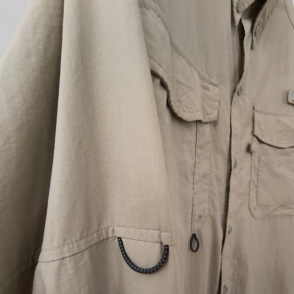 NWOT Columbia Men’s PFG Bahama II Long Sleeve Fishing/Boat Shirt – Size Large - Picture 4 of 12